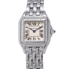 将图像加载到图库查看器中，CARTIER PANTHERE de Cartier SM H30mm×W23mm Stainless Steel Silver DialWSPN0013
