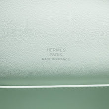 Load image into Gallery viewer, HERMES Pochette Kelly Peppermint Swift Leather
