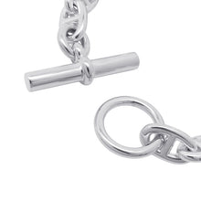 Load image into Gallery viewer, HERMES Chaine d&#39;Ancre Bracelet 14 frames Size MM SV925
