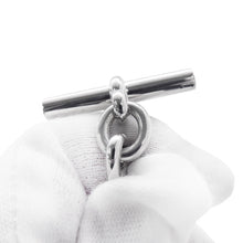 将图像加载到图库查看器中，HERMES Chaine d&#39;Ancre Bracelet 14 frames Size MM SV925
