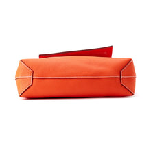 将图像加载到图库查看器中，HERMES Cabas Sellier Orange Poppy Taurillon Clemence Size 31
