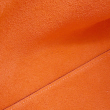 将图像加载到图库查看器中，HERMES Cabas Sellier Orange Poppy Taurillon Clemence Size 31
