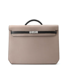 Load image into Gallery viewer, HERMES Kelly Depeche SPO Gris Asphalt/Black Epsom Size 36
