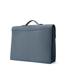 将图像加载到图库查看器中，HERMES Sac Depeche Blue orage Togo Leather Size 38
