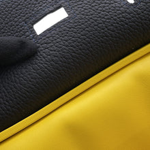 将图像加载到图库查看器中，HERMES Akkad Caban/Jaune de Naples/Feu Togo Leather Size PM
