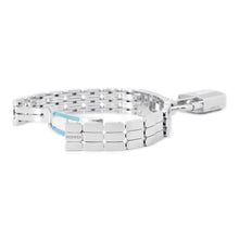Load image into Gallery viewer, HERMES Kelly watch W16mm Stainless Steel Sparkling White Lacquer DialKE4.110
