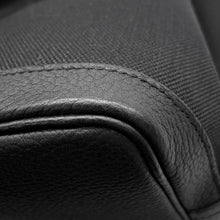 将图像加载到图库查看器中，HERMES Garden Party Black Toile Military Negonda Leather Size PM
