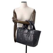 Load image into Gallery viewer, CHANEL Coco Cocoon Tote Bag BlackA47108 Nylon Size Small
