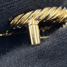 Load image into Gallery viewer, CHANEL CC Logo Brooch Gold Metal Rhinestone Faux Pearl
