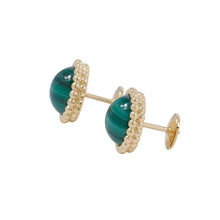 将图像加载到图库查看器中，Van Cleef &amp; Arpels Perlée Couleurs EarringsVCARP4DS00 18K Yellow Gold

