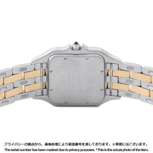 将图像加载到图库查看器中，CARTIER PANTHERE LM H39.8mm×W29.3mm Stainless Steel K18YG Ivory DialW25027B6
