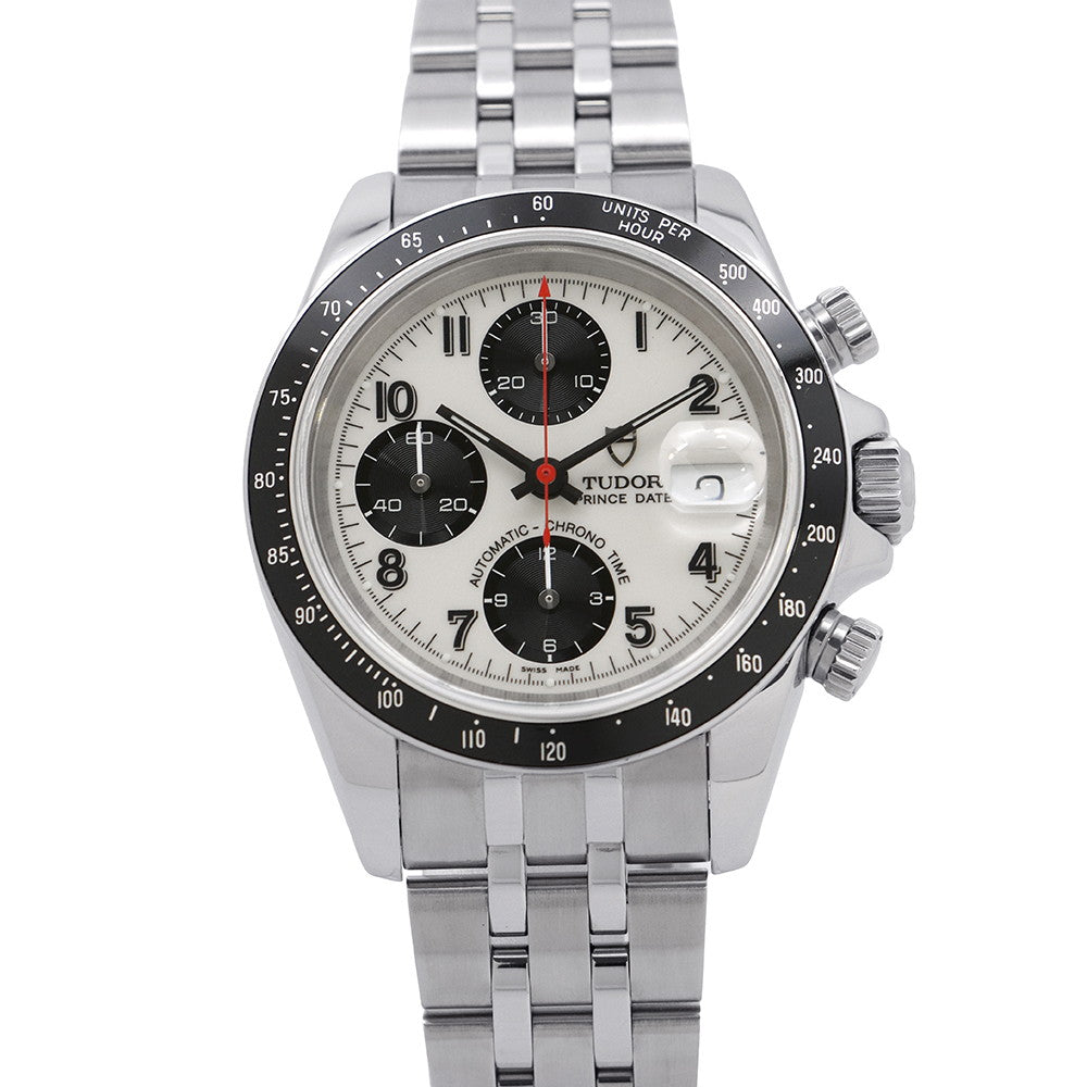 TUDOR Prince Date Chrono Time W40mm Stainless Steel White Dial79260