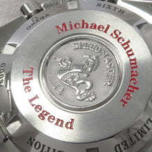 Load image into Gallery viewer, OMEGA Speedmaster Racing Michael Schumacher Legend Limited to 6000 pieces worldwide W40mm Stainless Steel White Dial3559.32
