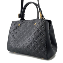 Load image into Gallery viewer, LOUIS VUITTON Montaigne NoirM41048 Monogram Empreinte Leather Size MM
