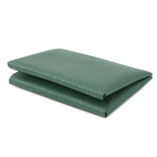 将图像加载到图库查看器中，HERMES Calvi Duo Verso Vert Vertigo/Menthe Chevre Myzore Goatskin
