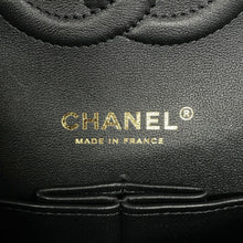 将图像加载到图库查看器中，CHANEL Matelasse ChainShoulder Bag Black/White/PinkA01112 Tweed Lambskin Sequins Size 25
