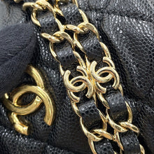 将图像加载到图库查看器中，CHANEL Matelasse Chain Bucket Bag BlackAP3022 Caviar Leather
