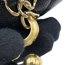 将图像加载到图库查看器中，CHANEL Matelasse Chain Bucket Bag BlackAP3022 Caviar Leather
