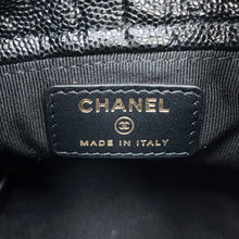 Load image into Gallery viewer, CHANEL Matelasse Chain Bucket Bag BlackAP3022 Caviar Leather
