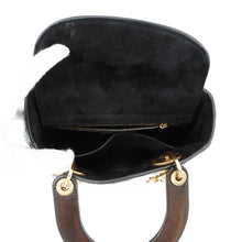 Load image into Gallery viewer, Dior Lady Dior Niki de Saint Phalle collaboration 2-way handbag BlackM0574VYJ Leather Size Small
