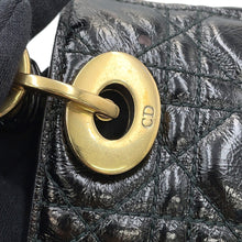 Load image into Gallery viewer, Dior Lady Dior Niki de Saint Phalle collaboration 2-way handbag BlackM0574VYJ Leather Size Small
