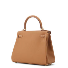 将图像加载到图库查看器中，HERMES Kelly Retourne sewing Gold Togo Leather Size 25
