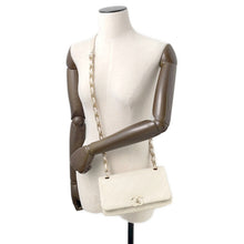 Load image into Gallery viewer, CHANEL Matelasse ChainShoulder Off-whiteAS2318 Calf Leather
