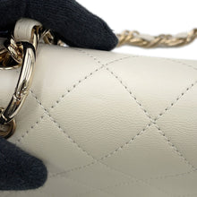 Load image into Gallery viewer, CHANEL Matelasse ChainShoulder Off-whiteAS2318 Calf Leather
