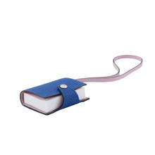 Load image into Gallery viewer, HERMES Julis Nano Verso Blue France/Mauve Sylvester Togo Leather Swift Leather
