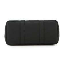 Load image into Gallery viewer, HERMES Garden Party Black Toile Military Negonda Leather Size PM
