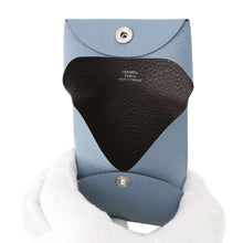 将图像加载到图库查看器中，HERMES Bastia Verso New Blue Jean/Ebene Chevre Myzore Goatskin
