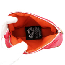 Load image into Gallery viewer, HERMES Bolide Pouch Hibiscus Canvas Leather Size Mini mini
