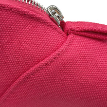 Load image into Gallery viewer, HERMES Bolide Pouch Hibiscus Canvas Leather Size Mini mini
