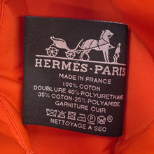 将图像加载到图库查看器中，HERMES Bolide Pouch Hibiscus Canvas Leather Size Mini mini
