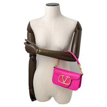Load image into Gallery viewer, Valentino Garavani LOCO 2WAY Shoulder Bag Pink3W2B0K53ZXL Leather Size Small
