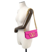 Load image into Gallery viewer, Valentino Garavani LOCO 2WAY Shoulder Bag Pink3W2B0K53ZXL Leather Size Small
