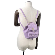 将图像加载到图库查看器中，CHANEL Matelasse SmallBackpack LavenderPurpleAS2908 Calf Leather
