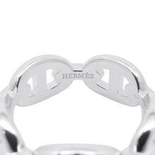 将图像加载到图库查看器中，HERMES Chaine d&#39;Ancre Anchene Ring Size PM/54/#14 SV925
