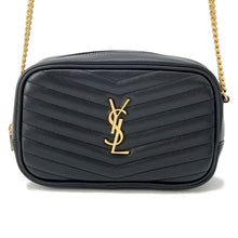 将图像加载到图库查看器中，SAINT LAURENT PARIS lou mini bag Black748849 Calf Leather
