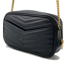 将图像加载到图库查看器中，SAINT LAURENT PARIS lou mini bag Black748849 Calf Leather
