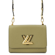 将图像加载到图库查看器中，LOUIS VUITTON Twist Khaki/WhiteM59884 Epi Leather Size MM

