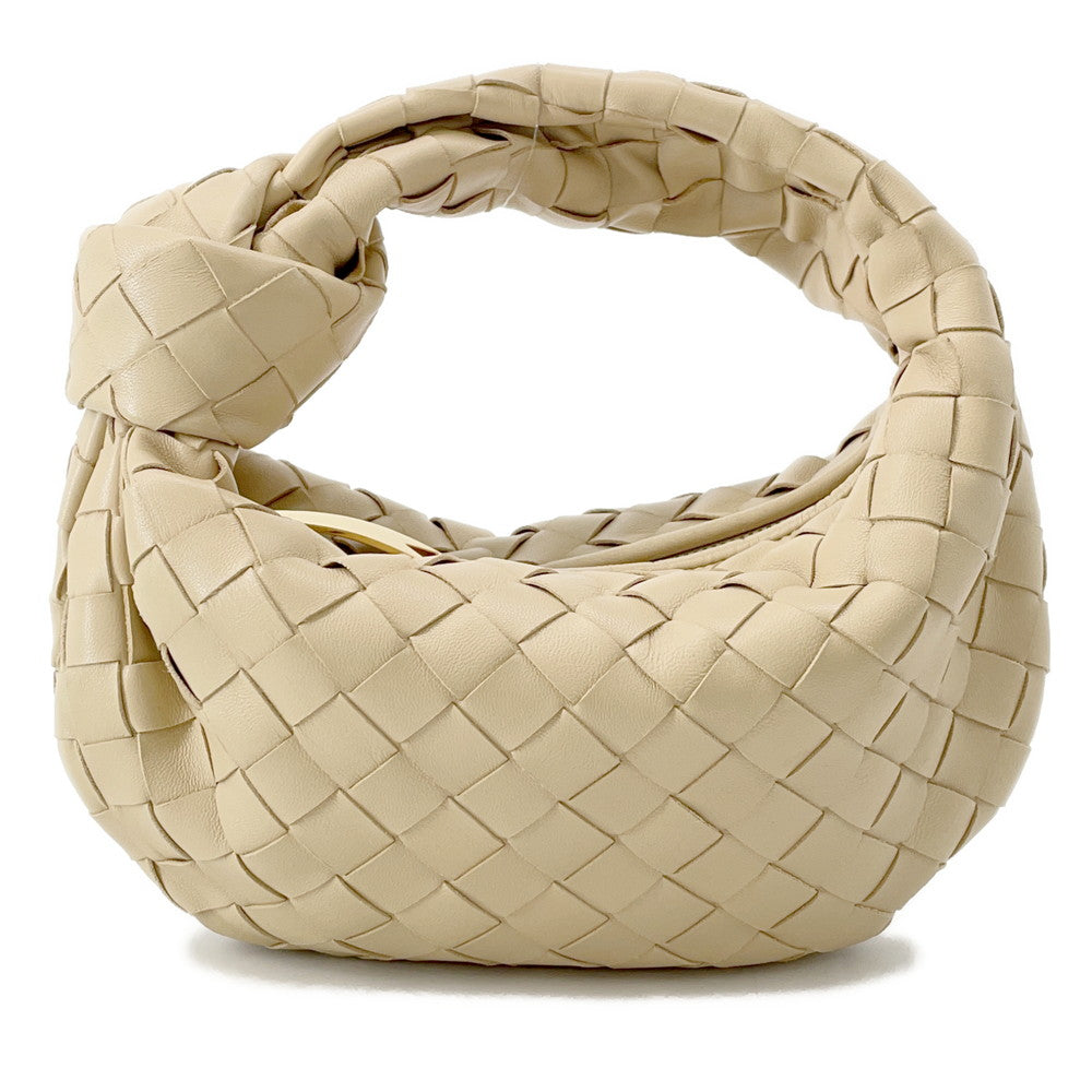 Bottega Veneta INTRECCIATO JODY Handbag Beige651876 Leather Size Mini