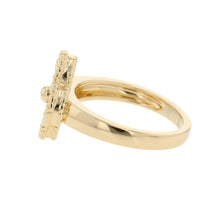 将图像加载到图库查看器中，Van Cleef &amp; Arpels Vintage Alhambra Ring Size 52/#12VCARO26M00 18K Yellow Gold
