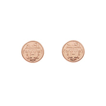 Load image into Gallery viewer, HERMES Ex Libris Earrings Size TPM 18K Pink Gold

