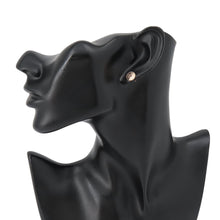 Load image into Gallery viewer, HERMES Ex Libris Earrings Size TPM 18K Pink Gold
