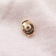 Load image into Gallery viewer, HERMES Ex Libris Earrings Size TPM 18K Pink Gold
