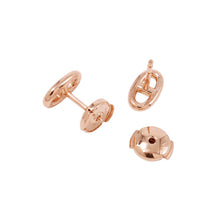 Load image into Gallery viewer, HERMES Chaine d&#39;Ancre Farandole Earrings Size TPM 18K Pink Gold

