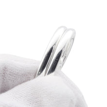 将图像加载到图库查看器中，HERMES Chaine d&#39;Ancre Punk Double Ring Size 52/#12 SV925
