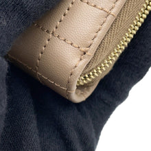 将图像加载到图库查看器中，CELINE CBag Charm Compact Zip Wallet Brown10B663BFL Leather
