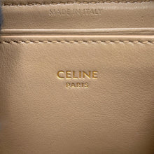 将图像加载到图库查看器中，CELINE CBag Charm Compact Zip Wallet Brown10B663BFL Leather
